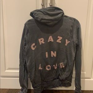 Sundry “Crazy in Love” Zip Up